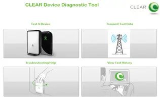 CLEAR Device Diagnostic Tool diagram